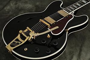 �yOutlet�z Gibson Memphis / 2016 Limited Run ES-355 Bigsby Gloss Ebony Gibson Me