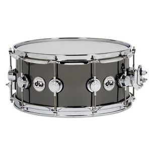 DW Drum Workshop Collectors Series Black Nickel over Brass Snare Drum