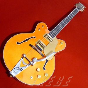 Gretsch G6120DC Nashville Doublecut (Western Maple Stain) guitar w/Hard case/456