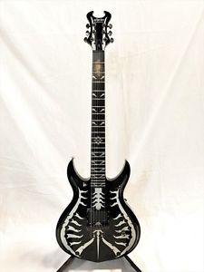 SCHECTER Diamond Series Devil Spine Bio-Tech  Spine Graphic Black Free Shipping