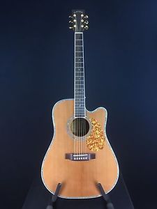 Zager ZAD80CE Solid Cedar/Rosewood Acoustic Electric Pro Series