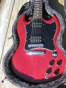Gibson SG special in heritage cherry red finish USA 2005 includes hard case
