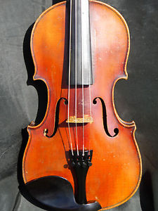 Deutsche Meistergeige, Zettel: Kessler Ernst, E. K., fecit Berlin 1897.