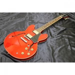 Burny FERNANDES RSA-65 CR Orange w/hard case From JAPAN Free shipping #H97
