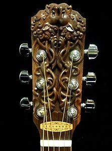 Blueberry  New Handmade Dreadnought Guitar "Celtic" + Warranty & Hard Case