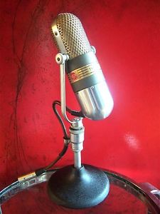 Vintage 1950's RCA 77DX ribbon microphone pill old Elvis Johnny Carson