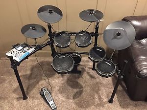 Alesis DM10 Full Electronic Drum Kit, 6 Drums, 4 Cymbals