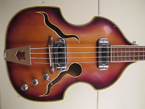 HERBERT TODT (Migma) Archtop,vollmassiv, vintage Jazz-gitarre Bass DDR
