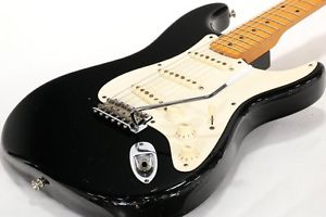 Used Fender USA / Eric Johnson Stratocaster Black Fender from JAPAN EMS