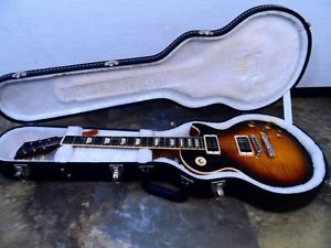 Gibson Les Paul Classic 1960 Brown w/hard case F/S Guiter Bass From JAPAN #N155