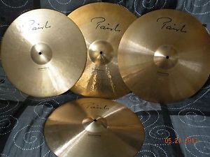 Paiste Signature Dimensions Medium Heavy Crash 4 Pc. Cymbal Set 16”-19”