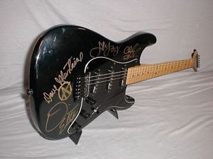 80's CHARVEL STR*T - signed by MEGADETH