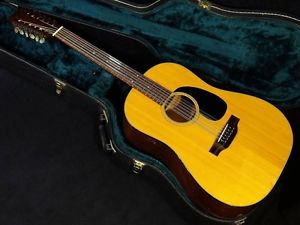 Martin D12-20 1972 NAT w/hard case Free shipping Guiter Bass From JAPAN #X1880