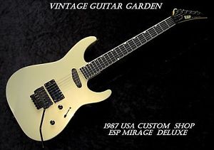 Rare 1987 USA Custom Shop ESP Mirage Deluxe, Pre- LTD models, vintage Superstrat