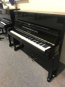 Klavier Blüthner 122 cm schwarz poliert, 1965 gebraucht. 1. Hand. wie neu.