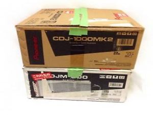PIONEER DJM800 DJM-800 Mixer + CDJ1000MK2 CDJ1000-MK2 DJ Set Used Japan
