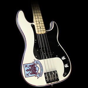 Fender Steve Harris Signature Precision Bass Guitar Gloss White