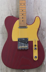 Suhr Andy Wood Signature Modern T SS Guitar, Red +Cable