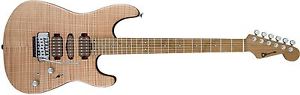 New 2017! Charvel Guthrie Govan Signature HSH Caramelized Flame Natural