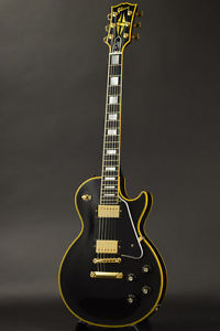 Gibson Custom JLR Les Paul Custom VOS Antique Ebony 2010s Made in USA E-guitar