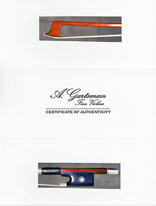 A very fine French certified violin bow by Andre Richaume, ca.1950, SUPERB!