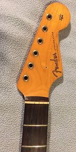 1959 Vintage FENDER STRATOCASTER GUITAR NECK Pre CBS Slab Board Strat NO RESERVE