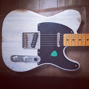 Fender Telecaster Nocaster Custom Nitrocellulose Blonde Relic Master-build