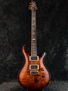 New PRS Paul Reed Smith Custom 24 Electric Guitar Black Gold Burst 2016 Limited
