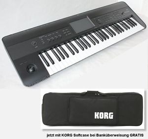 KORG KROME Music Workstation_Synthesizer_KRONOS Sounds_TouchTFT_Retoure_OVP_BAG*