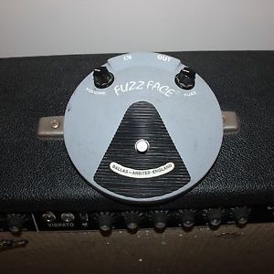 Vintage 1980's Dallas Arbiter Fuzz Face Crest Audio Original Pedal Dave Fox