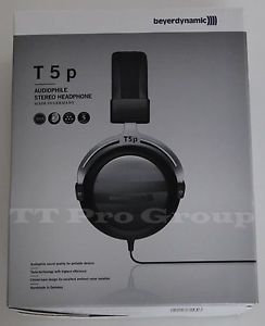 Beyerdynamic T5p Portable Tesla Hi-Fi Headphones, 32 Ohms, 5 Hz-50 kHz, Open Box