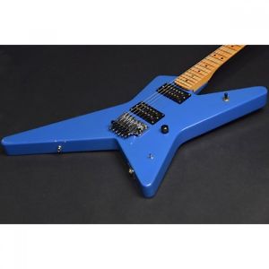 ESP RANDAM STAR BLUE Guitar 2002 USED w/Softcase FREE SHIPPING from Japan #I667