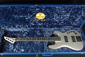Jackson USA Signature David Ellefson Concert Bass CB IV Satin Silver