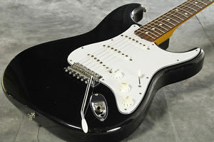 Used Fender Japan / Stratocaster ST62-US BLACK from JAPAN EMS