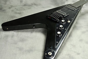 Used Gibson USA Gibson USA / Flying V Gothic Flat Black from JAPAN EMS