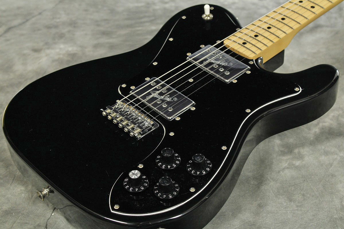 Used Fender Japan / Telecaster Deluxe TD74 BLACK from JAPAN EMS