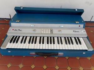 Serviced Ace Tone Electronic Organ Phenix Model Top-3 & Foot Pedal Perf. Working