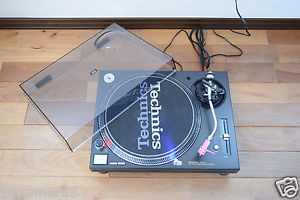 Technics SL-1200MK6 black color DJ Turntable w/ ORTOFON cartridge #GE9SC001038