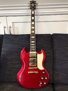 2006 Gibson Custom Shop - SG / Les Paul Custom - Candy Apple Red (RARE)