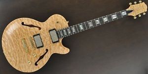 [Domestic regular goods] CARVIN carbine semi-acoustic guitar SH550 Clear Stain O