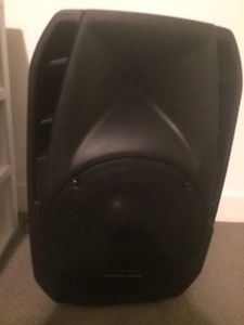 2 Brand New - ELS12A 12" 800 watt Powered Full Range PA Speakers -Free Shipping!
