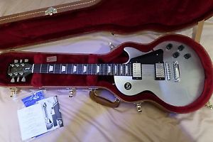 Gibson Les Paul Studio 2016 T Electric Guitar - Silver Pearl