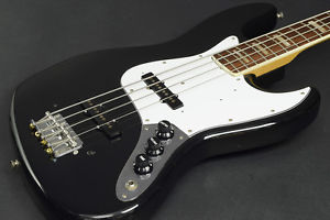 Used Fender / Made 1977 Jazz Bass Bkack Rosewood Fingerboard S / N S733699