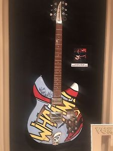 Paul Weller Autographed Signed 1979 Rickenbacker 330 WHAAM Guitar Lichtenstein