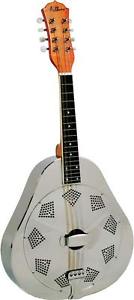 Ashbury RÉSONATEUR MANDOLINE, laiton Nickelé corps LOUD! De Hobgoblin Musique