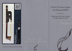 A rare, very fine French violin bow made by Jean Adam & Jean-Dominique Adam,1830