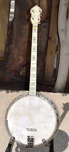 1938 Bacon & Day Tatham Special Senorita Tenor Banjo Super Cool Super Rare