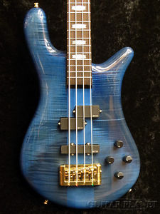 Spector: Electric Bass EURO 4 LX Blue Stain Gloss Premium Wood NEW