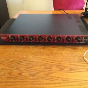 True Precision 8 professional mic preamp (8 channels), DI