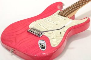 Used Fender Japan / Stratocaster ST62 / ASH / MH Translucent Pink (TRP)